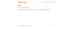 Desktop Screenshot of positron.us